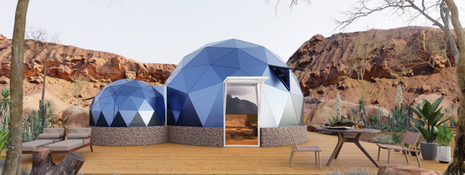 察雅县球形智能光伏玻璃星空房